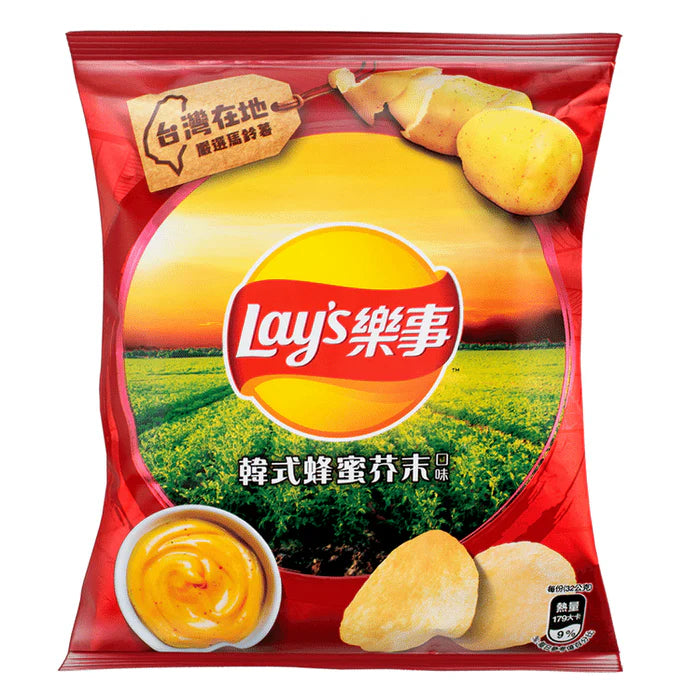 Lays Korean Honey Mustard - TAIWAN