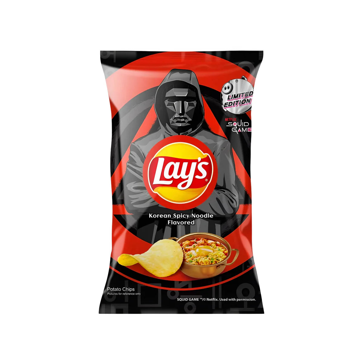 *SQUID GAMES* Lays Shin Ramen Netflix - KOREA